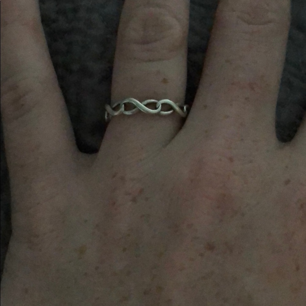 Tiffany Infinity Band Ring